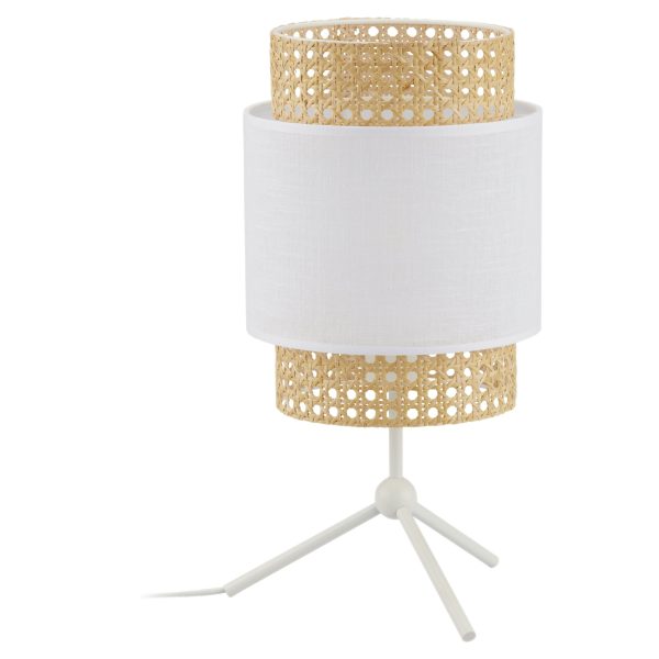 BOHO NOUVELLE LAMPE DE CHEVET BLANCHE 1