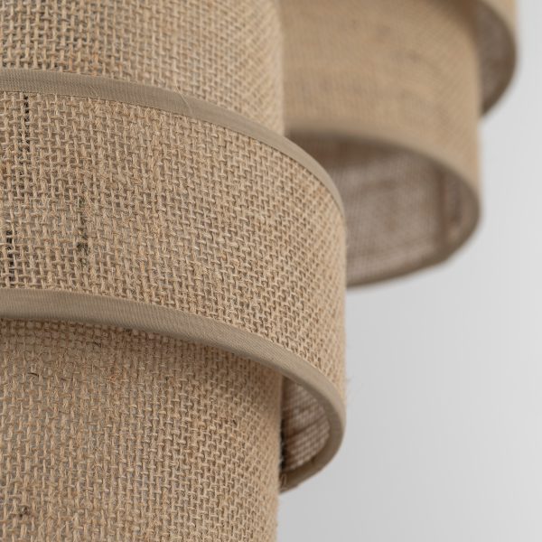 CALISTO JUTA LAMPE SUSPENDUE 3 RONDS