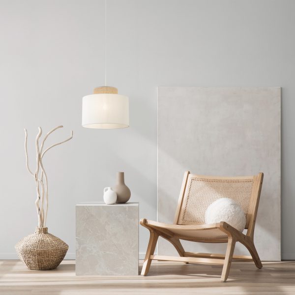 DUO BLANC JUTA LAMPE PENDANTE 1