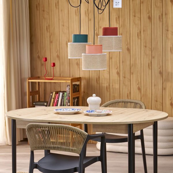 DUO JUTA MIX LAMPE SUSPENDUE 3