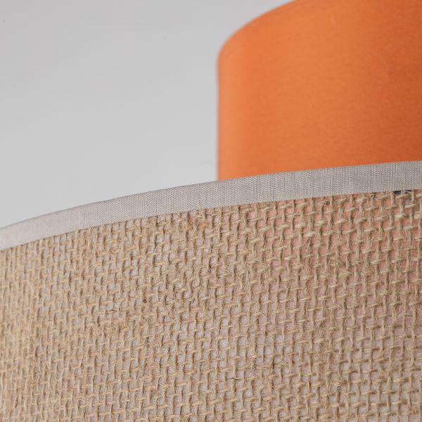 DUO JUTA ORANGE LAMPE SUSPENDUE 1