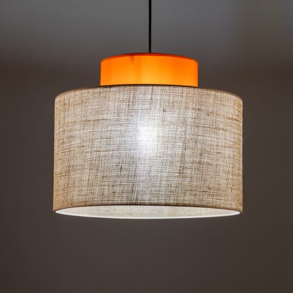 DUO JUTA ORANGE LAMPE SUSPENDUE 1