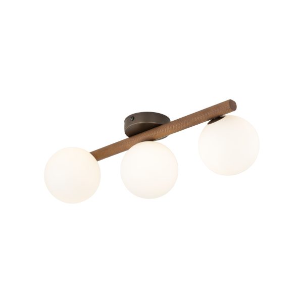 ESTERA BOIS ORZECH LAMPE DE PLAFOND 3