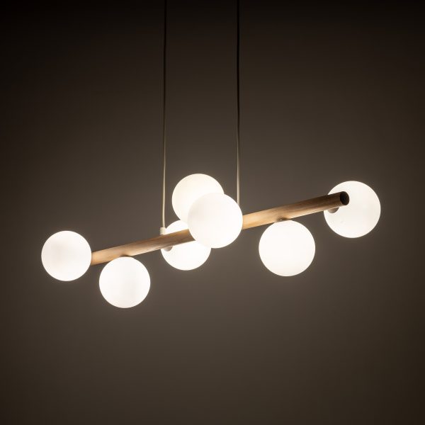 ESTERA LAMPE EN BOIS SUSPENDUE 7