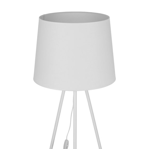 ISEO BLANC LAMPE SUR PIED 1