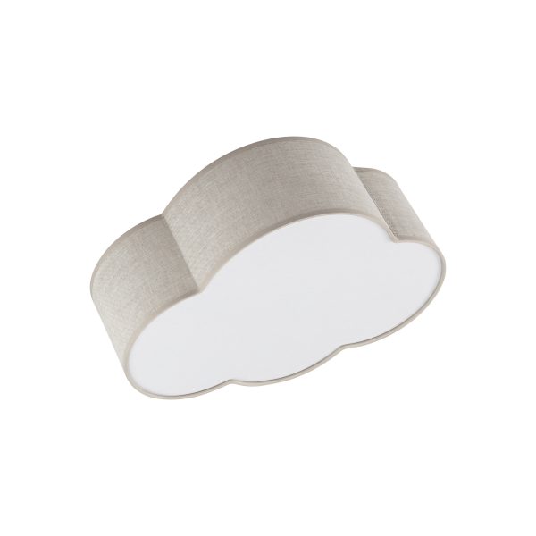 La traduction du titre du produit en français est : "LAMPE DE PLAFOND EN LIN CLOUD 2