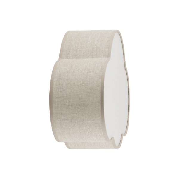 La traduction du titre du produit en français est : "LAMPE DE PLAFOND EN LIN CLOUD 2