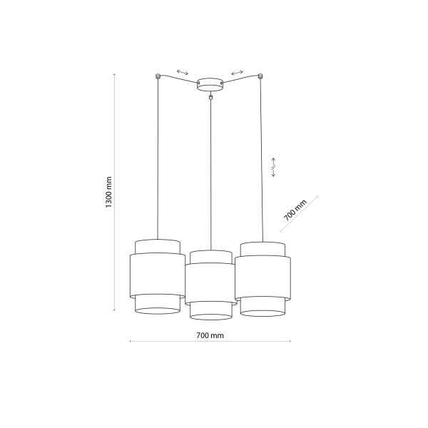 LAMPE À PENDRE BOHO BLANCHE 3