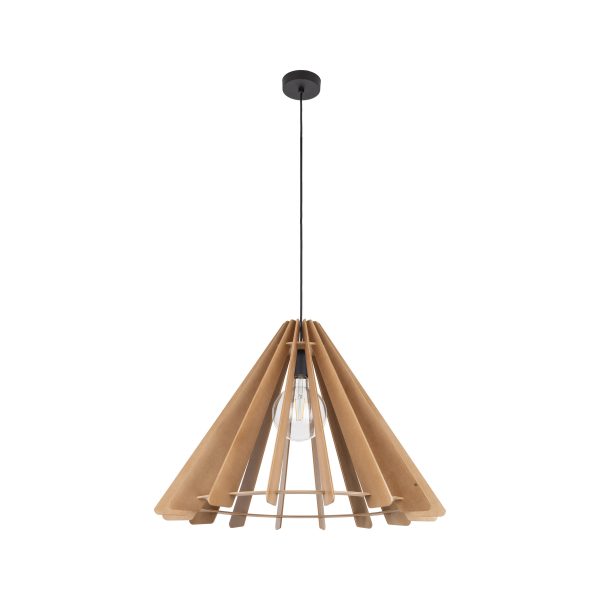LAMPE À PENDRE EN BOIS ERIS 1 L