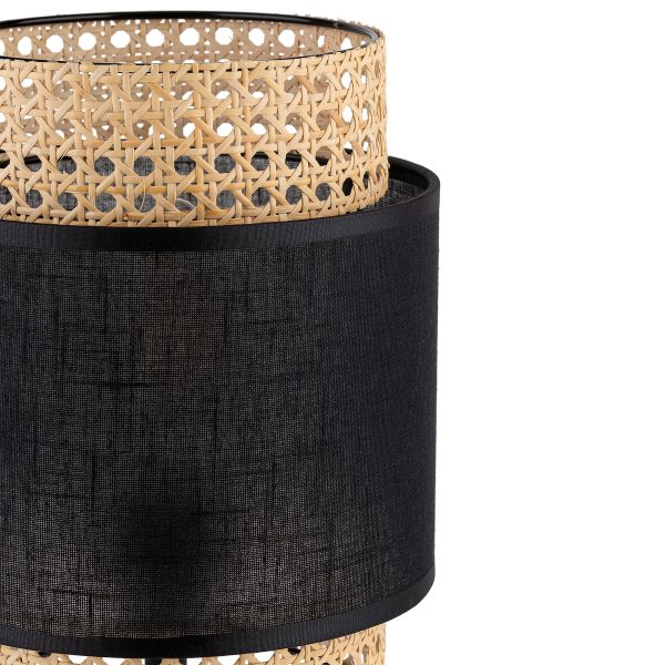 LAMPE DE CHEVET BOHO NOIRE 1