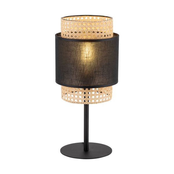 LAMPE DE CHEVET BOHO NOIRE 1