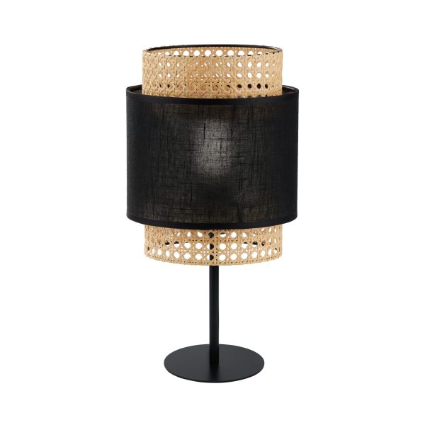 LAMPE DE CHEVET BOHO NOIRE 1