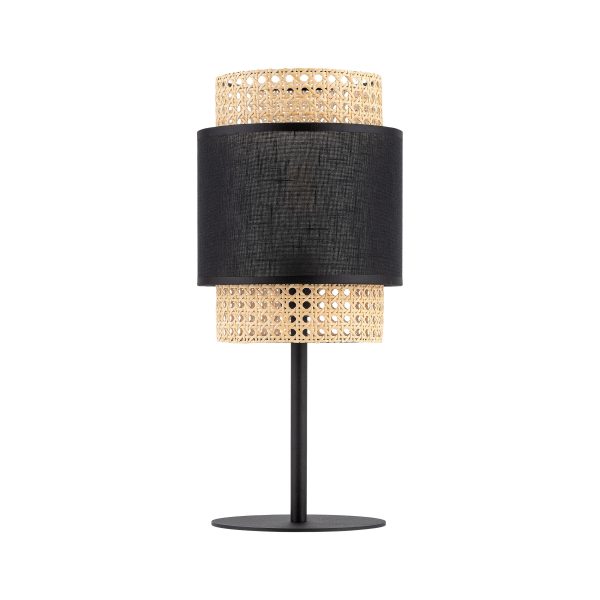 LAMPE DE CHEVET BOHO NOIRE 1