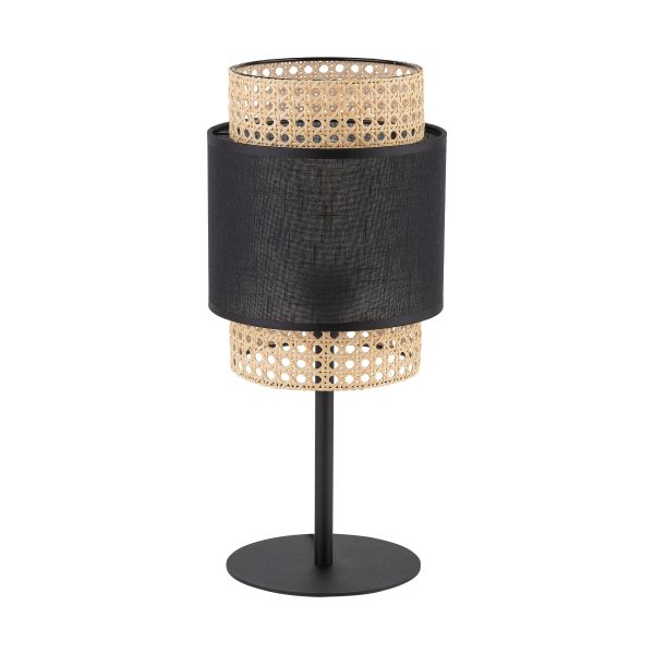 LAMPE DE CHEVET BOHO NOIRE 1