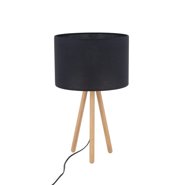 LAMPE DE NUIT TOKYO NOIRE 1 PIN VIEILLI