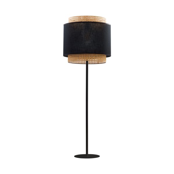 LAMPE DE SOL BOHO NOIRE