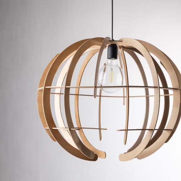 LAMPE PENDANTE EN BOIS VENUS 1 L