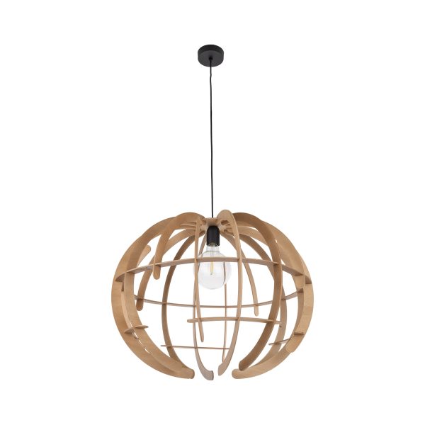 LAMPE PENDANTE EN BOIS VENUS 1 L