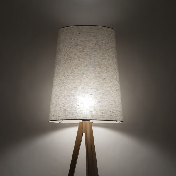 LAMPE SUR PIED WALZ NATURE 1 FSC 100%, SA-COC-006060