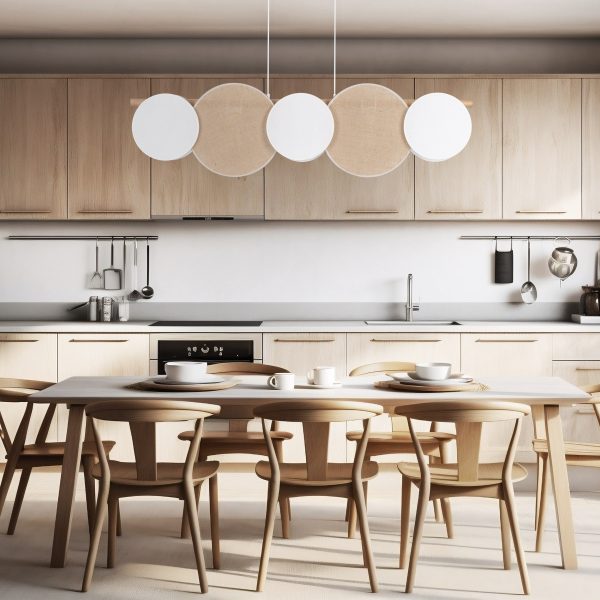 Le titre du produit en français est : "LAMPE PENDANTE PULSE 5