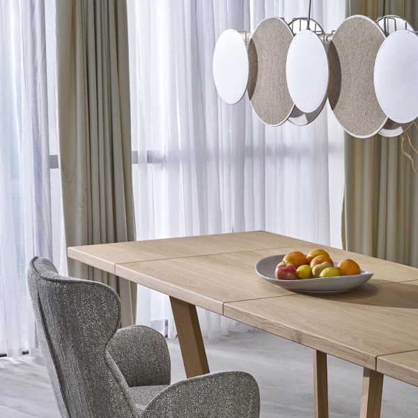 Le titre du produit en français est : "LAMPE PENDANTE PULSE 5