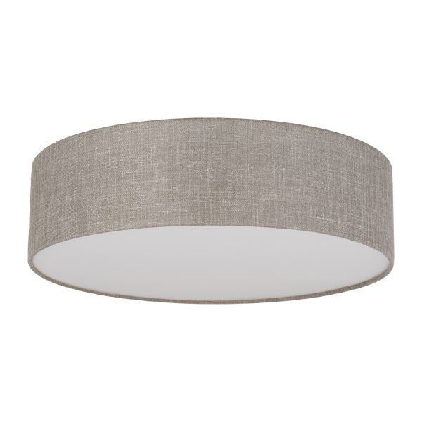Le titre du produit en français est : "RONDO LINEN LAMPE DE PLAFOND 4 600