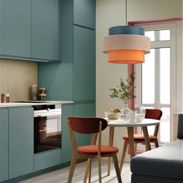 Le titre du produit en français est : "TRIO JUTA LAMPE SUSPENDUE 1