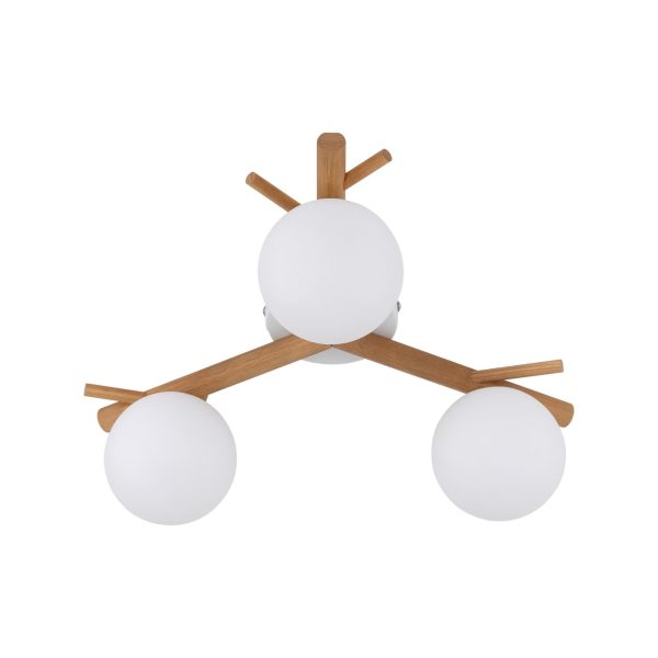 SHERON LAMPE DE PLAFOND BLANCHE 3