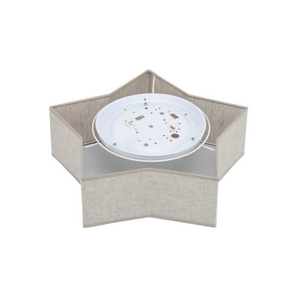 STAR LINEN LAMPE DE PLAFOND 2