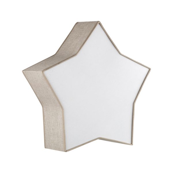 STAR LINEN LAMPE DE PLAFOND 2