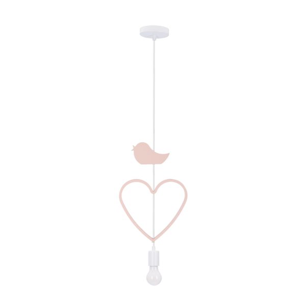Suspension Cœur HEART Blanc Candellux Kids