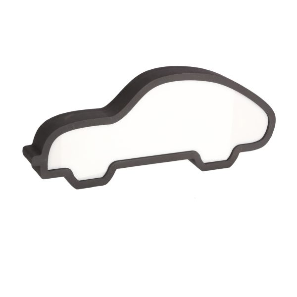 Applique Voiture CAR Noir vue latérale