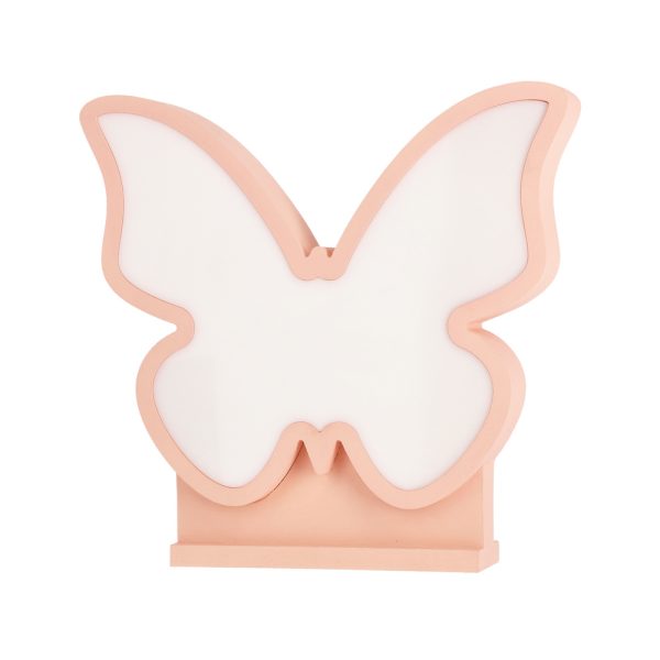 Applique Murale LED Papillon BUTTERFLY Rose Candellux Kids
