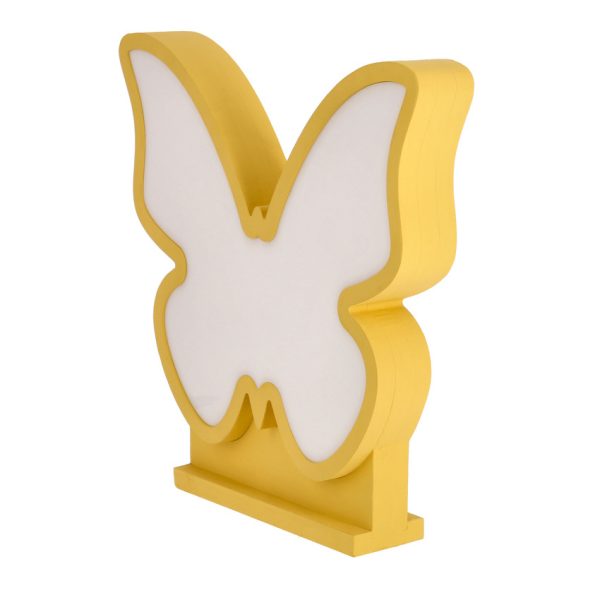Lampe de table LED Papillon pour enfant IQ Kids Doré