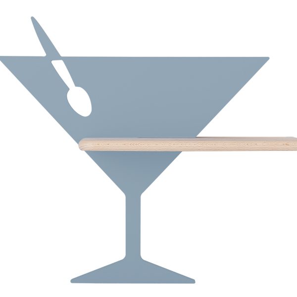 Applique étagère LED Piccolo Bleu