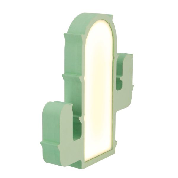 Lampe de table LED Grand Cactus Vert IQ Kids