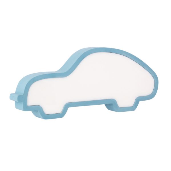 Lampe de table LED Voiture pour enfant IQ Kids Bleu