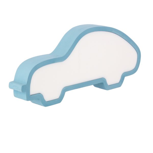 Lampe de table LED Voiture pour enfant IQ Kids Bleu