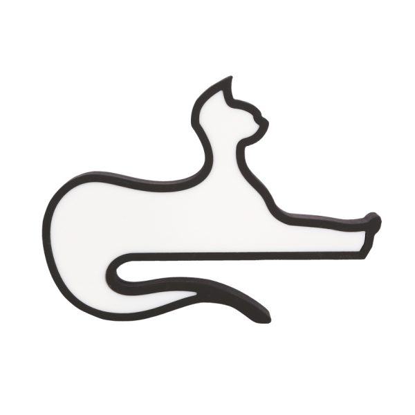 Lampe de table LED Chat pour enfant IQ Kids Noir