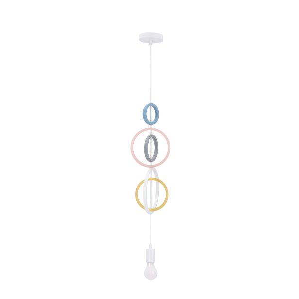 Suspension Hoops 5 Anneaux IQ Kids Multicolore