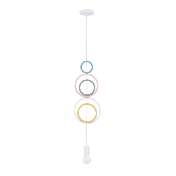 Suspension Hoops 5 Anneaux IQ Kids Multicolore