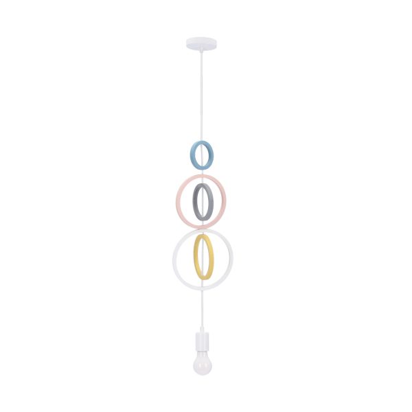 Suspension Hoops 5 Anneaux IQ Kids Multicolore