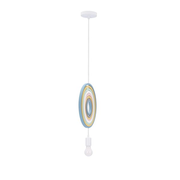 Suspension Hoops 8 Anneaux IQ Kids Multicolore