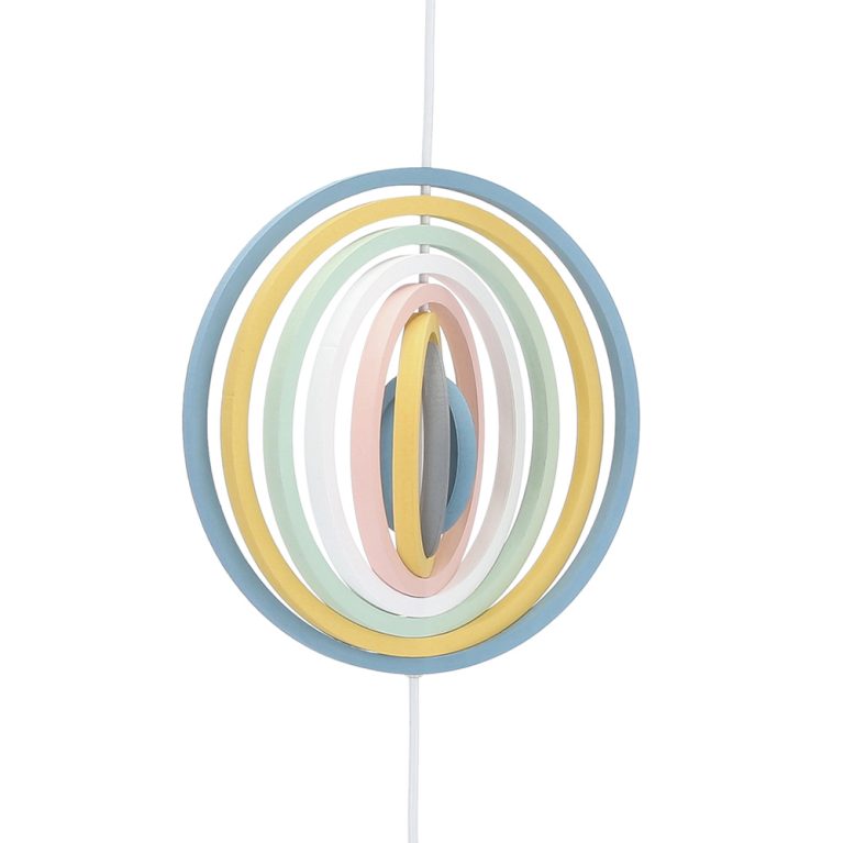 Suspension Hoops 8 Anneaux IQ Kids Multicolore