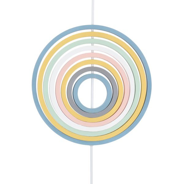 Suspension Hoops 8 Anneaux IQ Kids Multicolore