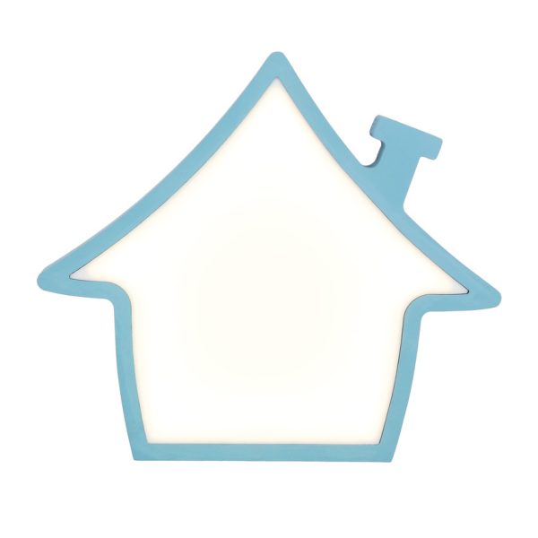 Lampe de table LED Maison pour enfant IQ Kids Bleu