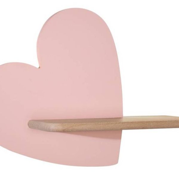 Applique murale LED Cœur Rose IQ Kids