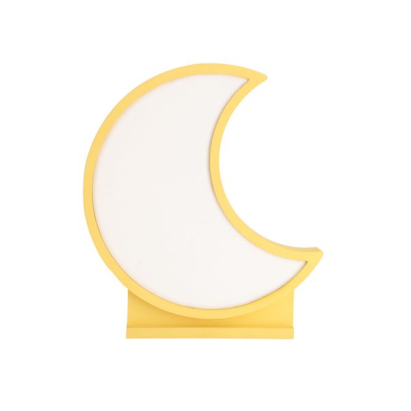 Lampe de table LED Lune pour enfant IQ Kids Doré