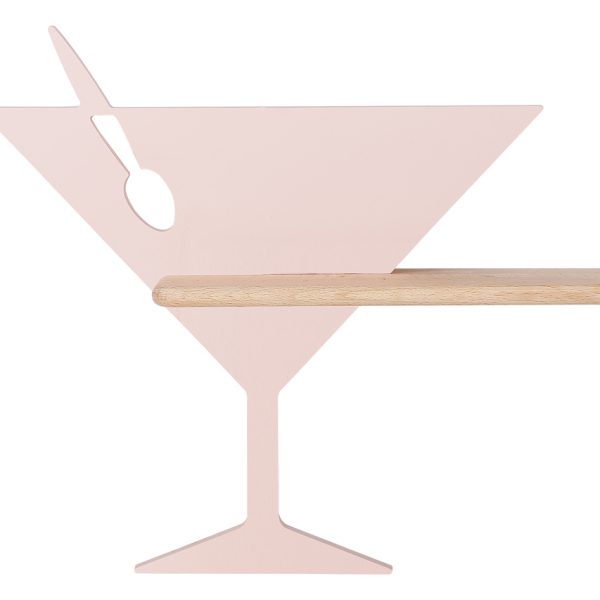 Applique étagère LED Piccolo Rose