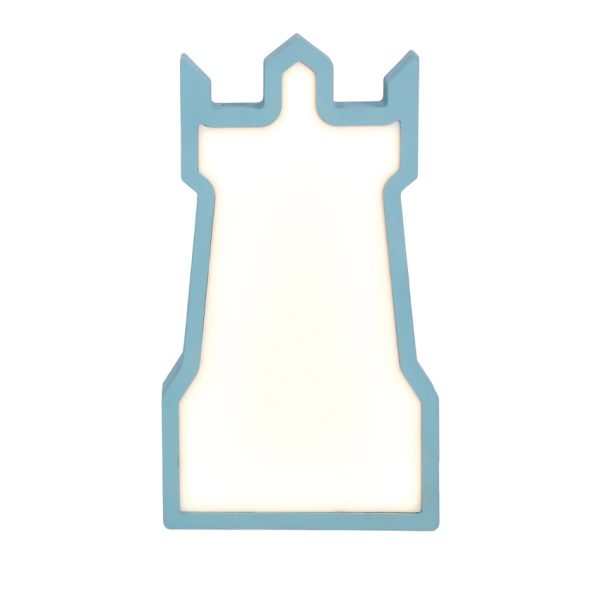 Lampe de table LED Tour pour enfant IQ Kids Bleu